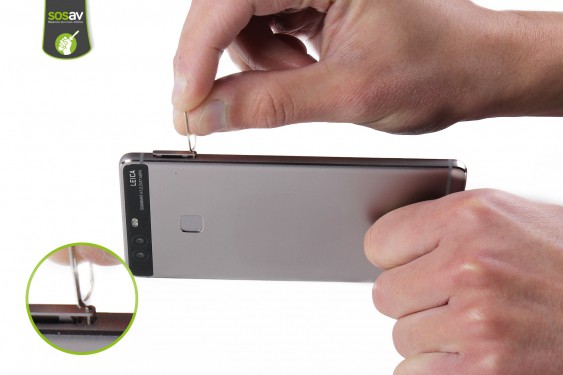 Guide photos remplacement carte mère Huawei P9 (Etape 2 - image 2)