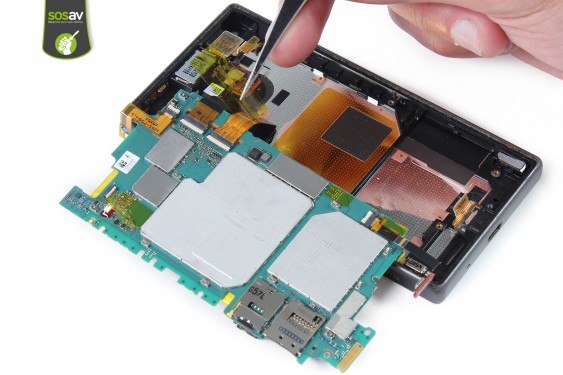 Guide photos remplacement ecran complet (lcd + tactile + châssis) Z5 compact (Etape 23 - image 4)