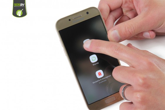 Guide photos remplacement ecran complet Samsung Galaxy A5 2017 (Etape 1 - image 2)