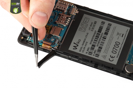 Guide photos remplacement ecran Wiko Rainbow Lite 4G  (Etape 10 - image 2)