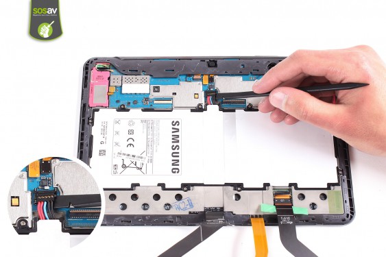 Guide photos remplacement haut-parleur externe droit  (Etape 10 - image 2)