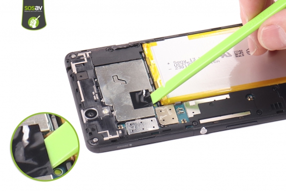 Guide photos remplacement châssis interne Xperia C4 (Etape 5 - image 1)