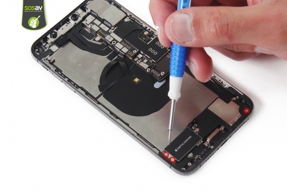 Guide photos remplacement haut-parleur externe / taptic engine iPhone XS Max (Etape 21 - image 1)
