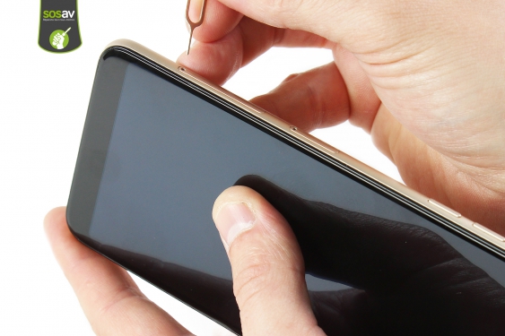 Guide photos remplacement nappe volume Galaxy A6+ (2018) (Etape 2 - image 1)