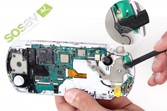 Guide photos remplacement haut-parleur droit PSP 3000 (Etape 19 - image 1)