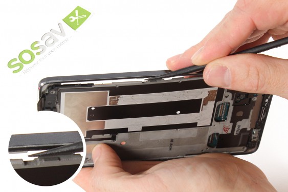 Guide photos remplacement caméra avant + capteur de proximité et luminosité  (Etape 16 - image 3)