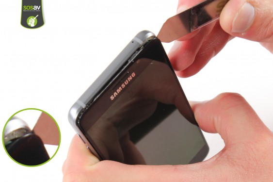 Guide photos remplacement châssis interne Samsung Galaxy A3 2016 (Etape 9 - image 2)