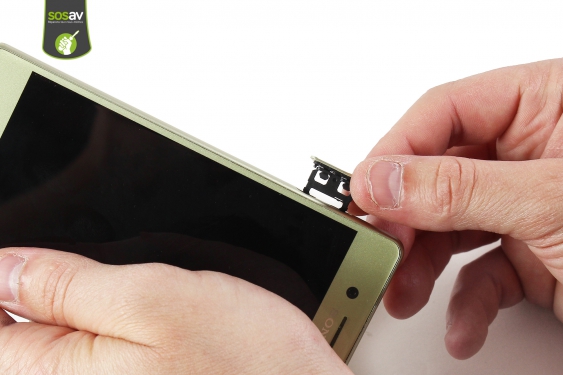Guide photos remplacement ecran complet Xperia X (Etape 2 - image 2)