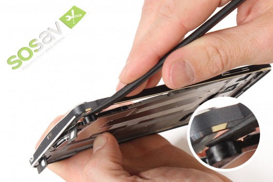 Guide photos remplacement caméra avant + capteur de proximité et luminosité  (Etape 17 - image 1)