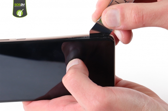 Guide photos remplacement caméra avant Wiko View XL (Etape 4 - image 2)