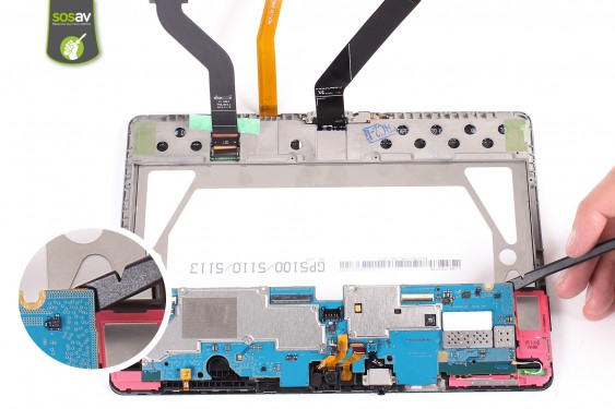 Guide photos remplacement haut-parleur externe droit  (Etape 20 - image 2)