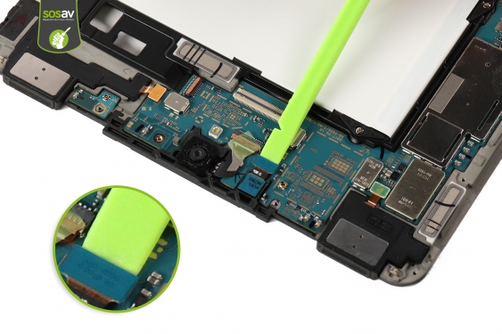 Guide photos remplacement caméra avant Galaxy Tab S3 9.7 (Etape 14 - image 1)