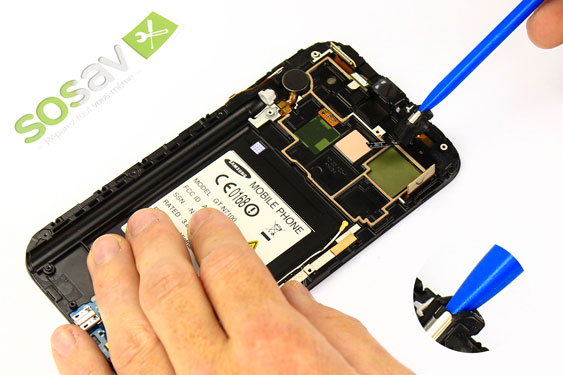 Guide photos remplacement prise jack + haut-parleur interne  (Etape 20 - image 2)