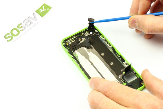 Guide photos remplacement nappe power vibreur volume iPhone 5C (Etape 31 - image 2)