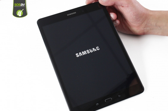 Guide photos remplacement haut-parleur droit Galaxy Tab A 9,7 (Etape 1 - image 4)