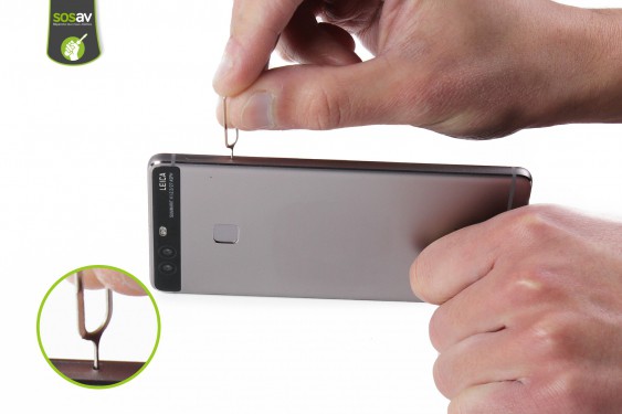 Guide photos remplacement carte mère Huawei P9 (Etape 2 - image 1)