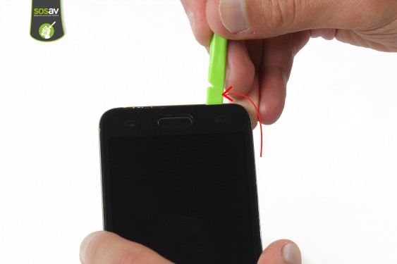 Guide photos remplacement haut-parleur interne  Galaxy A3 (Etape 7 - image 1)