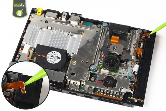 Guide photos remplacement lentille laser Playstation 2 Slim (Etape 6 - image 2)