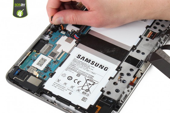 Guide photos remplacement haut-parleur droit Galaxy Note 10.1 (Etape 23 - image 4)