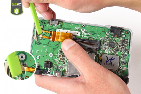 Guide photos remplacement ecran lcd inférieur complet Nintendo DS (Etape 8 - image 1)