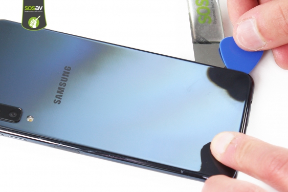 Guide photos remplacement câbles d'interconnexion wifi / gsm Galaxy A7 (2018) (Etape 5 - image 4)