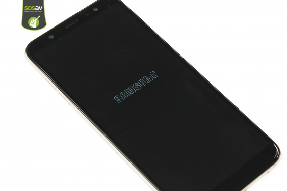 Guide photos remplacement nappe volume Galaxy A6+ (2018) (Etape 1 - image 4)