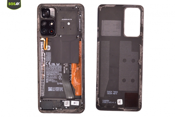 Guide photos remplacement antenne nfc Redmi Note 11S 5G (Etape 4 - image 4)