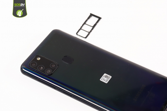 Guide photos remplacement nappe power & volume Galaxy A21s (Etape 2 - image 3)