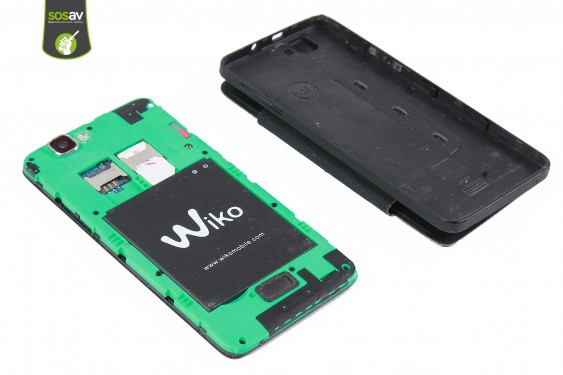 Guide photos remplacement coque arrière Wiko Rainbow 4G (Etape 4 - image 1)