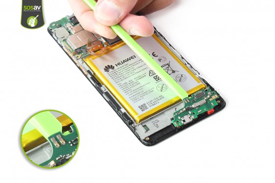 Guide photos remplacement carte connecteur de charge  (Etape 21 - image 2)