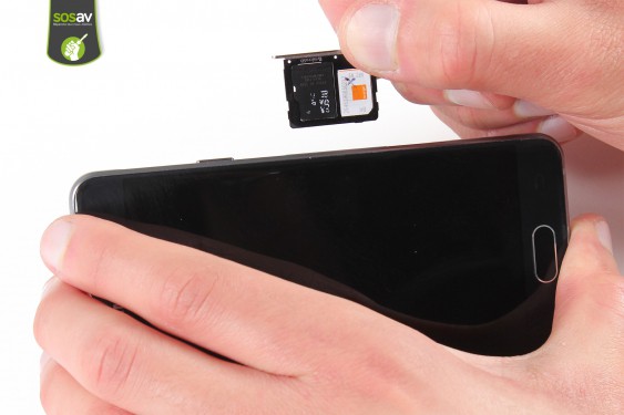 Guide photos remplacement châssis interne Samsung Galaxy A3 2016 (Etape 2 - image 3)