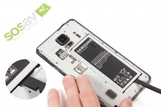 Guide photos remplacement caméra avant + capteur de proximité et luminosité  (Etape 4 - image 1)