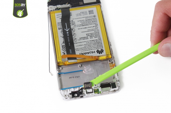 Guide photos remplacement haut-parleur interne Huawei P Smart (Etape 20 - image 3)