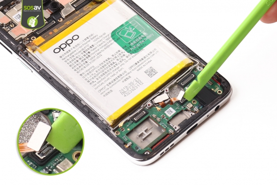Guide photos remplacement prise jack Oppo Reno 2Z (Etape 17 - image 4)