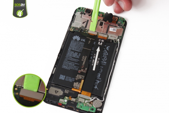 Guide photos remplacement haut-parleur interne Huawei Nova (Etape 12 - image 1)