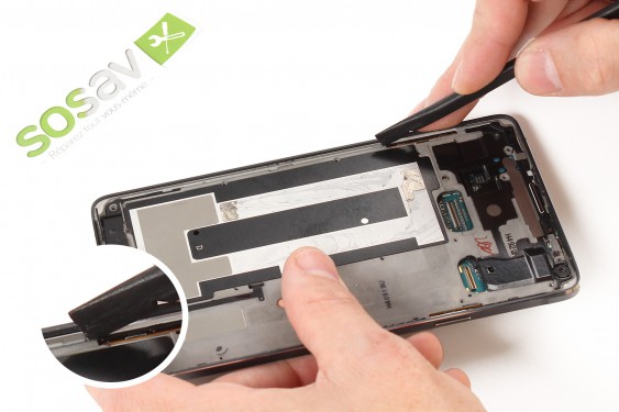 Guide photos remplacement caméra avant + capteur de proximité et luminosité  (Etape 16 - image 1)