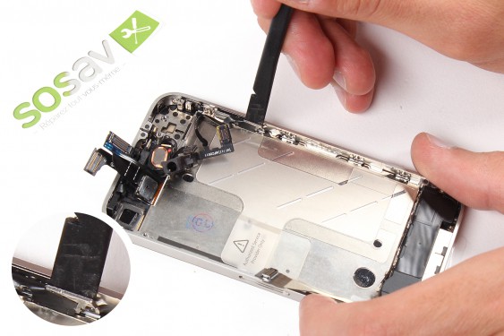 Guide photos remplacement bouton volume iPhone 4 (Etape 30 - image 1)