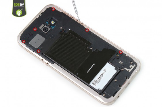Guide photos remplacement ecran complet Samsung Galaxy A5 2017 (Etape 7 - image 1)