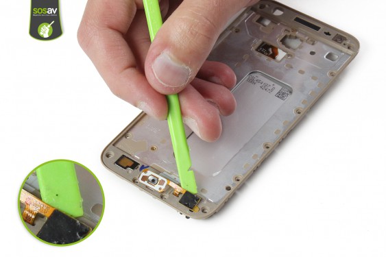 Guide photos remplacement nappe bouton home et retour  (Etape 26 - image 3)