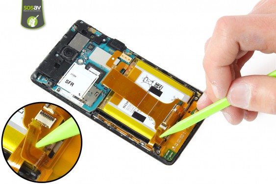 Guide photos remplacement batterie Xperia T (Etape 13 - image 2)