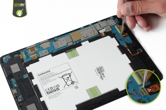 Guide photos remplacement caméra avant Galaxy Tab A 9,7 (Etape 11 - image 1)