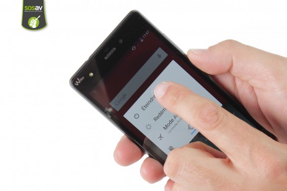 Guide photos remplacement carte sd Wiko Pulp 4G (Etape 1 - image 2)