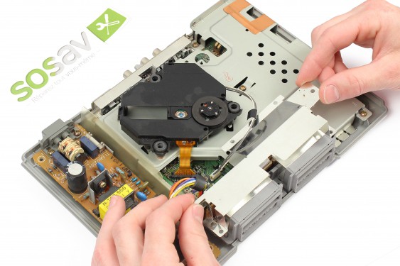 Guide photos remplacement nappe bloc manettes + cartes mémoire Playstation (Etape 5 - image 3)