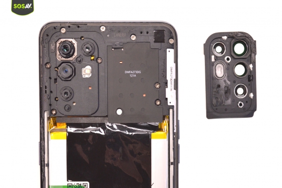 Guide photos remplacement batterie Oppo A94 5G (Etape 4 - image 4)