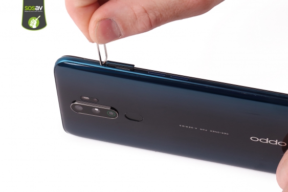 Guide photos remplacement câble d'interconnexion Oppo A9 (2020) (Etape 2 - image 2)