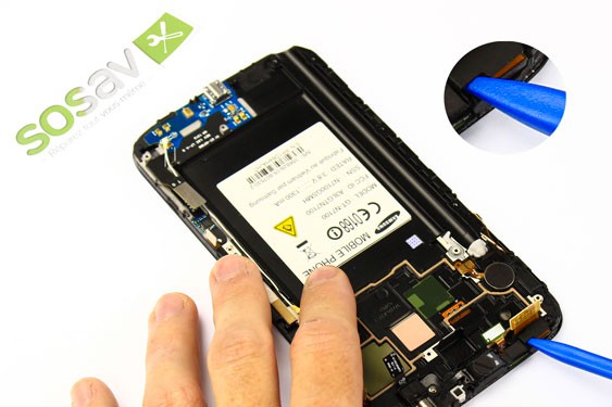 Guide photos remplacement caméra avant + capteur de proximité  (Etape 20 - image 1)