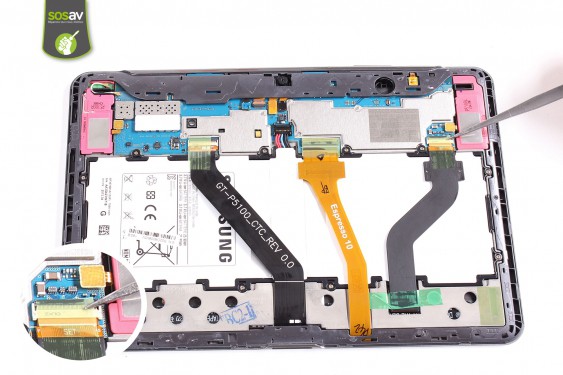 Guide photos remplacement haut-parleur externe droit  (Etape 4 - image 3)