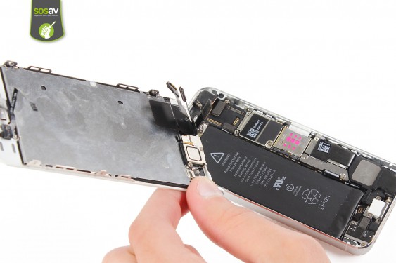 Guide photos remplacement ecran complet assemblé iPhone 5S (Etape 8 - image 3)