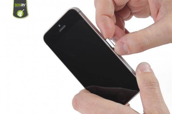 Guide photos remplacement tiroir sim iPhone SE (Etape 3 - image 1)