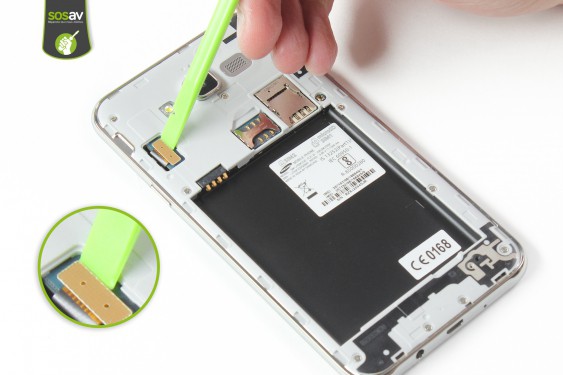 Guide photos remplacement caméra avant Galaxy J7 2015 (Etape 11 - image 1)